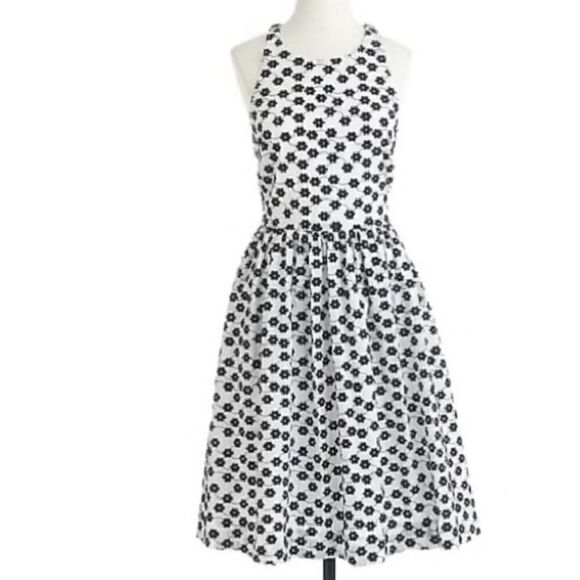 J. Crew Tulip Circle Neck Halter Cut Out Back Dress - Picture 5 of 13